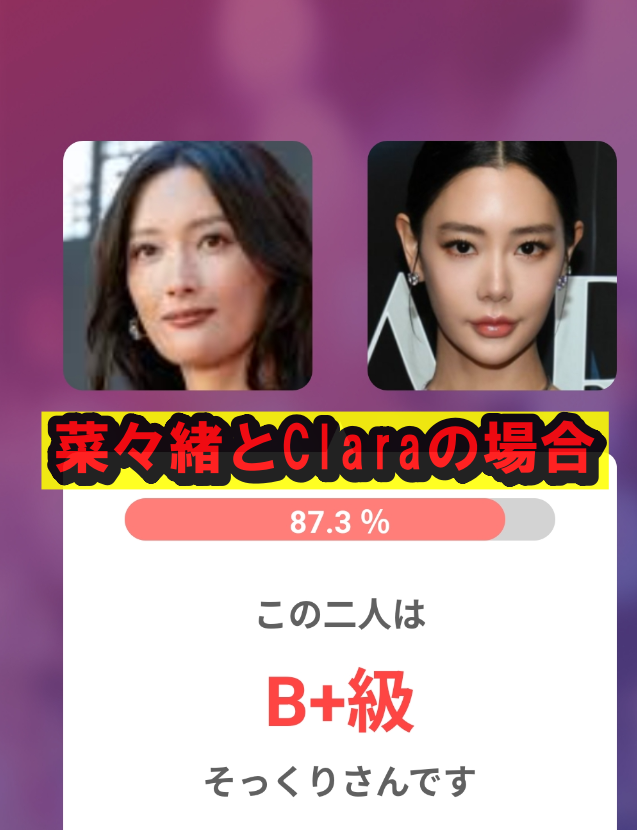 菜々緒とClara