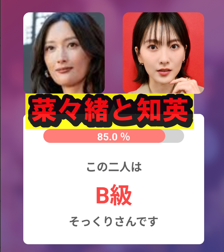 菜々緒と知英