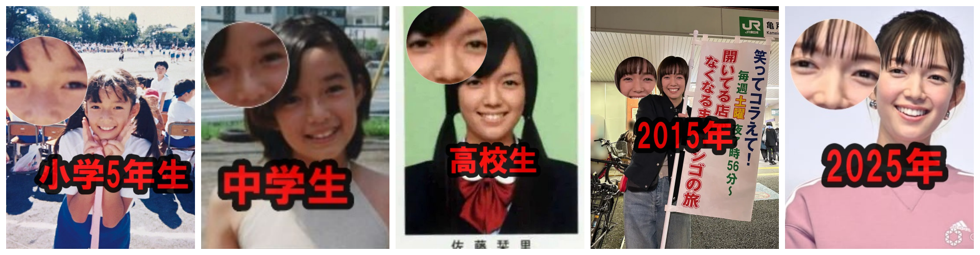 佐藤栞里の目画像