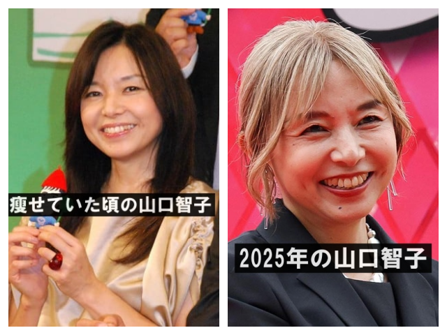 山口智子の2012年、2025年の画像